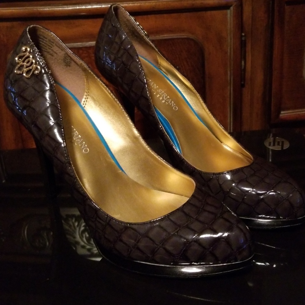 Eggplant color heels